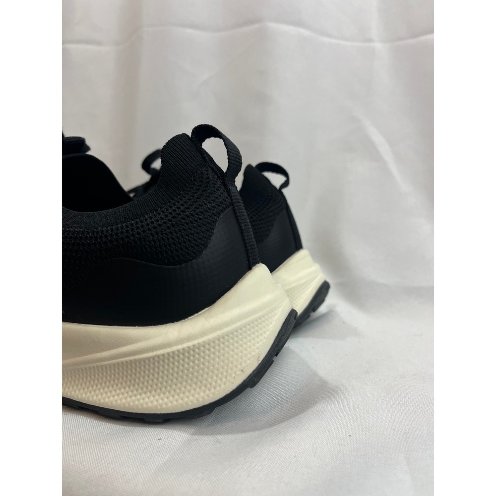 Goodfellow & Co Mens Knit Sneakers Black Cream Athletic Shoes 9.5 F00416614 - Picture 3 of 7